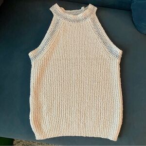 Mango Knit Top